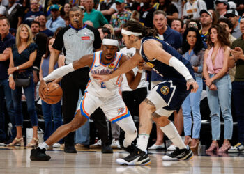 Thunder overcome Nuggets to level NBA playoff series