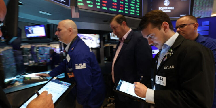 US shares jump and bond yields fall on tariff news