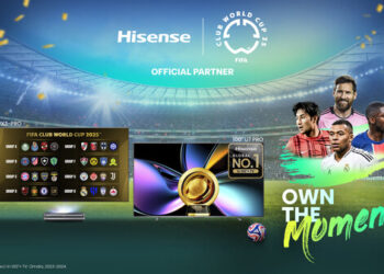 Hisense Highlights Flagship Display Products During FIFA Club World Cup 2025™, Bringing Joyful Moments to Every Home
