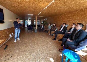 IT chief tours Dutch startup incubator