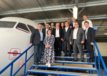 Algernon Yau begins visit to France