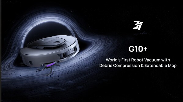 3i Announces Launch of the G10+: World’s First Robot Vacuum with Debris Compression & Extendable Mop
