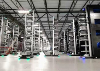 PICKING AGV Deployment Exceeds 400 Units in a Single Project, Guozi Robotics’ Warehousing Solution Boosts Picking Efficiency by 50%