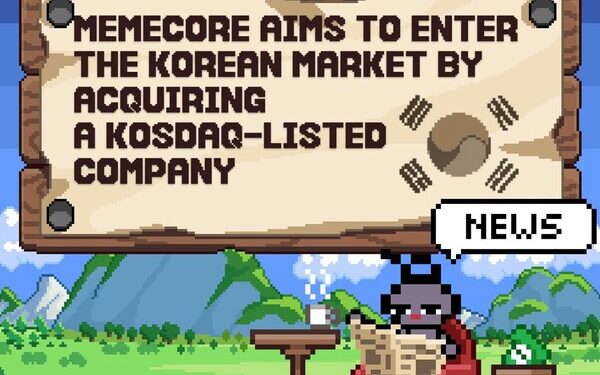 MemeCore Announces Strategic Entry into South Korea with Acquisition of KOSDAQ-Listed Company