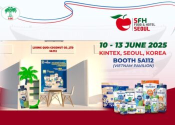 Organic Coconut Products from Vietnam Make Waves in Seoul Food 2025