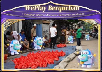 WePlay Fulfills Social Responsibility, Launches “WePlay Berqurban” Qurban Charity Activity in Indonesia