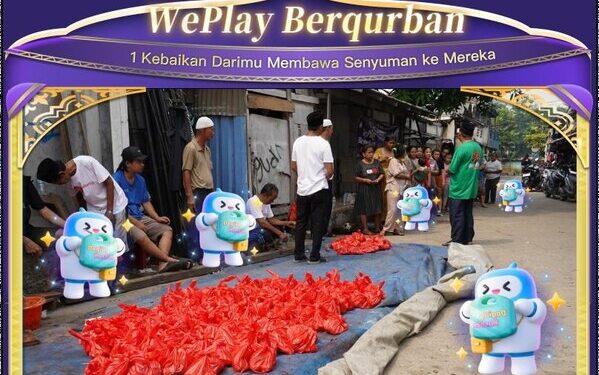 WePlay Fulfills Social Responsibility, Launches “WePlay Berqurban” Qurban Charity Activity in Indonesia