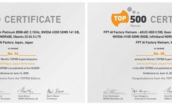 FPT AI Factory Listed TOP 500 World’s Fastest Supercomputers, #1 Commercial Cloud Provider in Japan