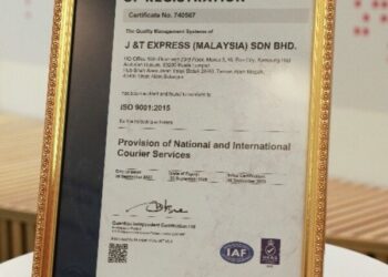 J&T Express Malaysia Achieves ISO 9001:2015 Certification, Setting New Standards in Quality Management