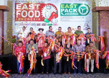 EastFood (IIFEX) and EastPack Surabaya 2025 Officially Open, Offering Business Opportunities and Innovation in the Food and Packaging Industry