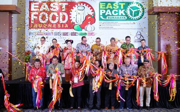 EastFood (IIFEX) and EastPack Surabaya 2025 Officially Open, Offering Business Opportunities and Innovation in the Food and Packaging Industry