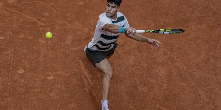 Alcaraz downs Shelton to reach French Open last eight