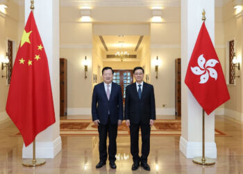 CE thanks Xia for support for HK