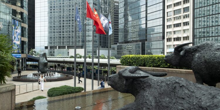 Hang Seng Index ends up, in line with regional markets