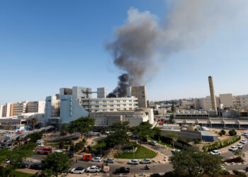 Iranian missiles hit hospital and apartment building