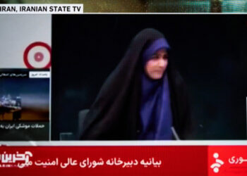 Iranian TV hit by Israeli strike during live broadcast