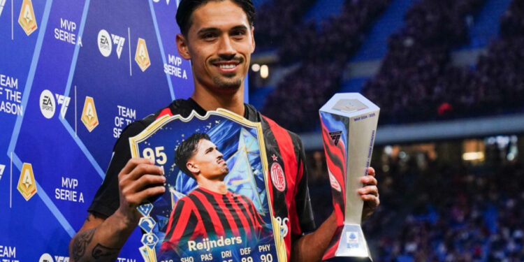 Man City sign Milan midfielder Reijnders for 55m euros