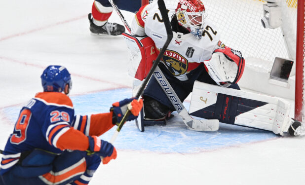 Oilers beat Panthers in overtime for Stanley Cup lead