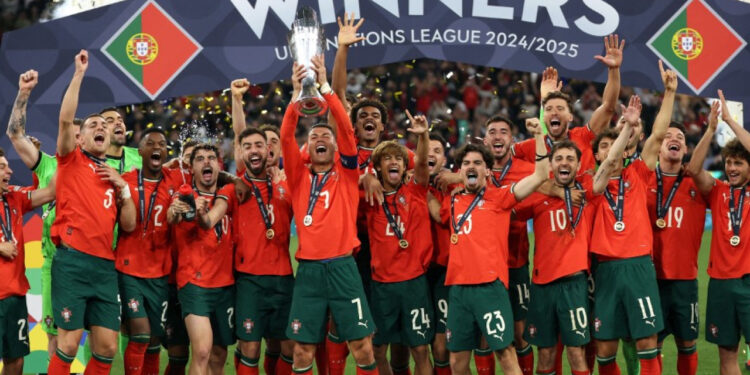 Portugal beat Spain on penalties to win Nations League