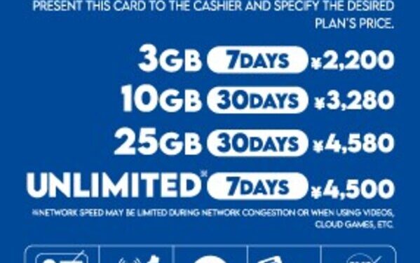 povo Launches “povo2.0 Japan SIM” eSIM Data Plans for Foreign Visitors to Japan – Activate in 3 Minutes at LAWSON