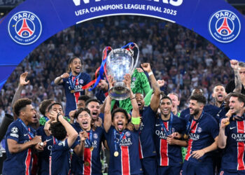 PSG thrash Inter Milan for first-ever Champions League