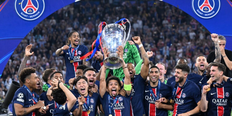 PSG thrash Inter Milan for first-ever Champions League