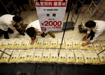 Rice prices double in Japan as key elections loom