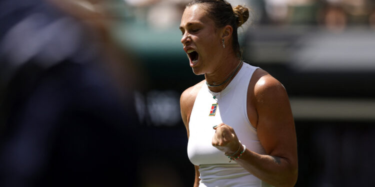 Sabalenka off to winning start at Wimbledon