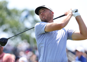 Sam Burns leads US Open as big names struggle
