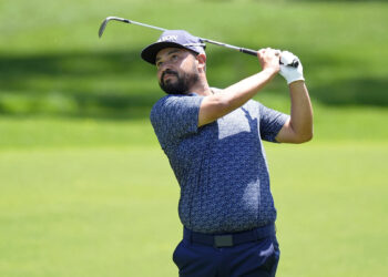Spaun grabs US Open lead as Scheffler, McIlroy falter
