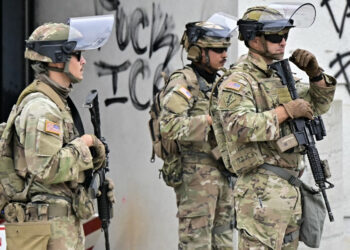 Trump says he deployed troops to ensure law and order