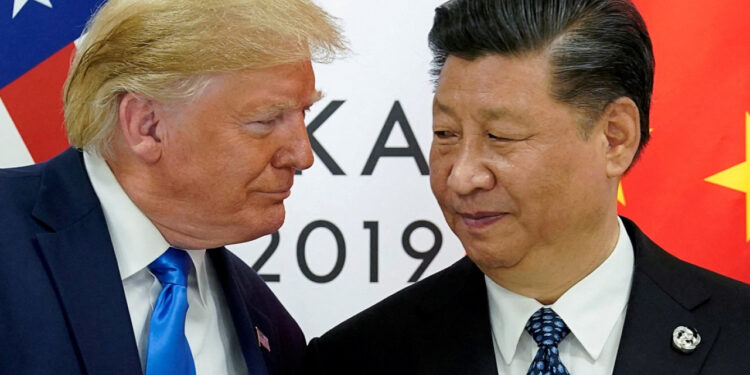 Xi, Trump talk on the phone amid row over tariffs