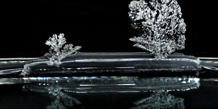 Creeping crystals: Scientists observe “salt creep” at the single-crystal scale