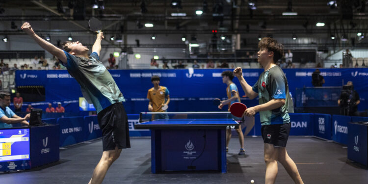 HK paddlers Chan and Yiu notch gold at World Uni Games