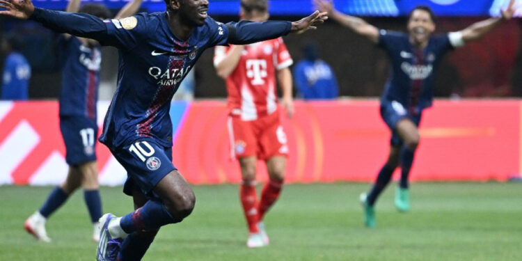 Nine-man PSG beat Bayern Munich for place in semis