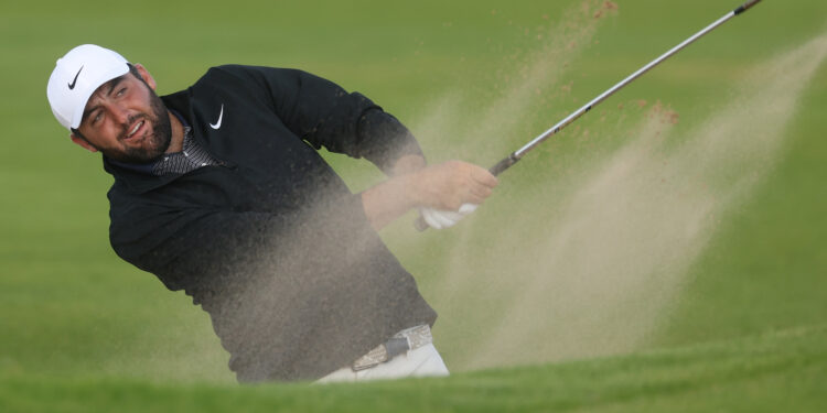 Scheffler on brink of Open glory, leads Li by 4 shots