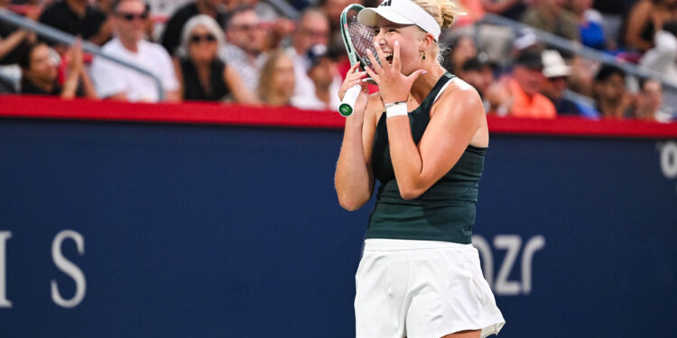 Clara Tauson stuns Swiatek in WTA Canadian Open