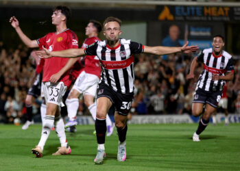 Man Utd stunned by fourth-tier Grimsby in League Cup