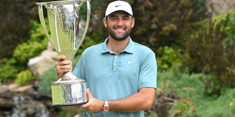 Scheffler outlasts MacIntyre for BMW Championship
