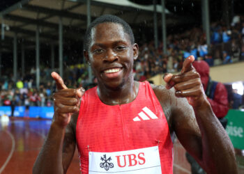 Seville storms past Lyles for Lausanne 100m win