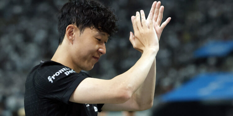 Son Heung-min bids tearful farewell to Spurs in Seoul