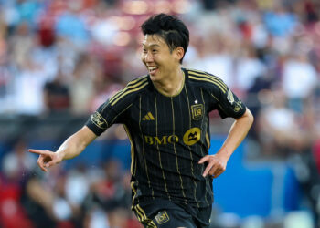 Son scores his first goal for new club