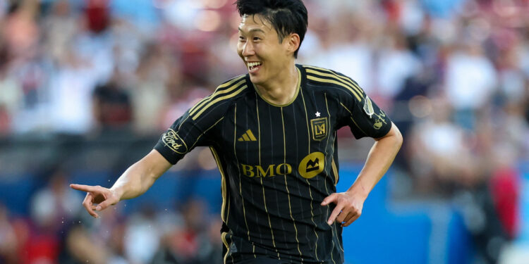 Son scores his first goal for new club