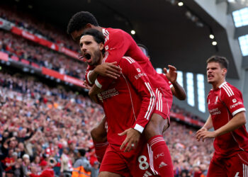 Liverpool sink rivals Arsenal; Brighton stun Man City