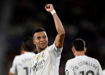 Real Madrid thrash Levante as Mbappe hits brace