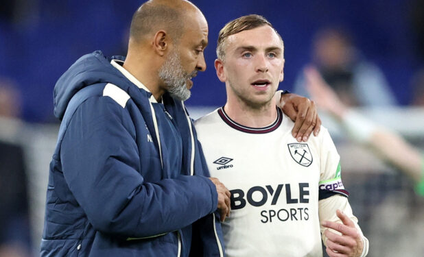 West Ham draw with Everton in Nuno debut