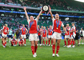 Arsenal earn first Women’s Champions League win