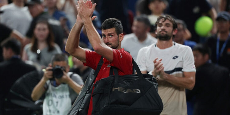 Djokovic beaten in Shanghai by qualifier Vacherot