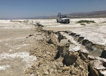 Earthquake damage at deeper depths occurs long after initial activity