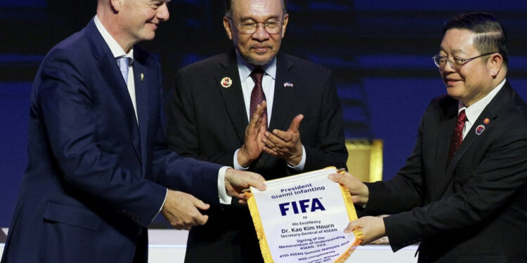 Fifa President Infantino announces new Asean Cup